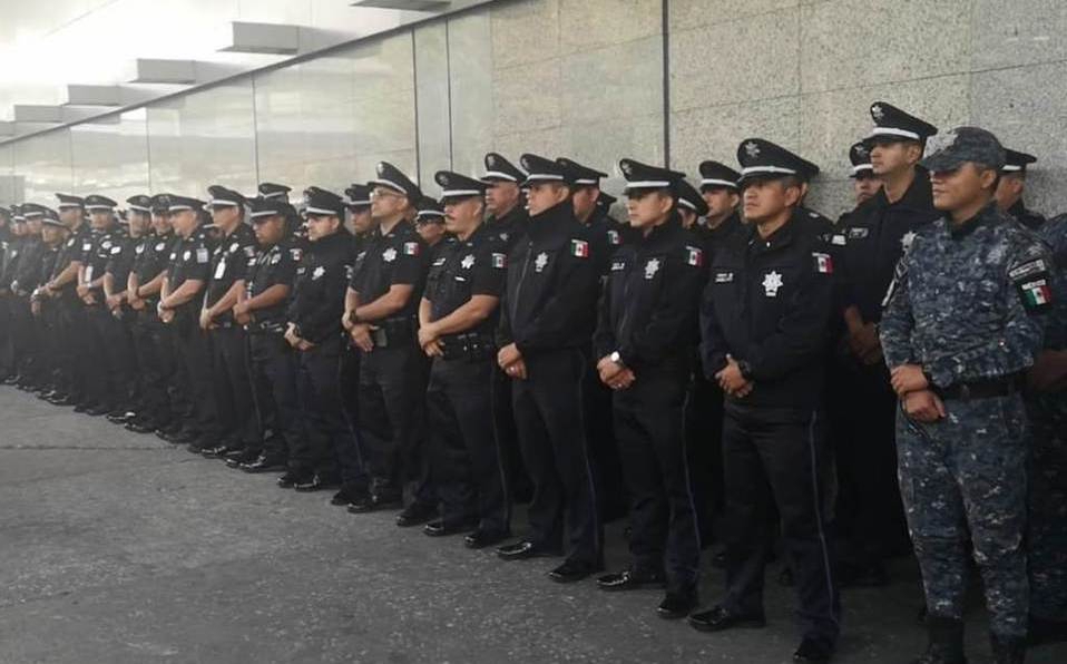 Resguardan el AICM ante posible manifestación de policías federales