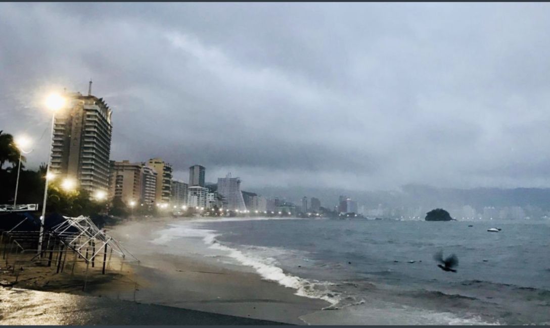 Tormenta Narda en Acapulco