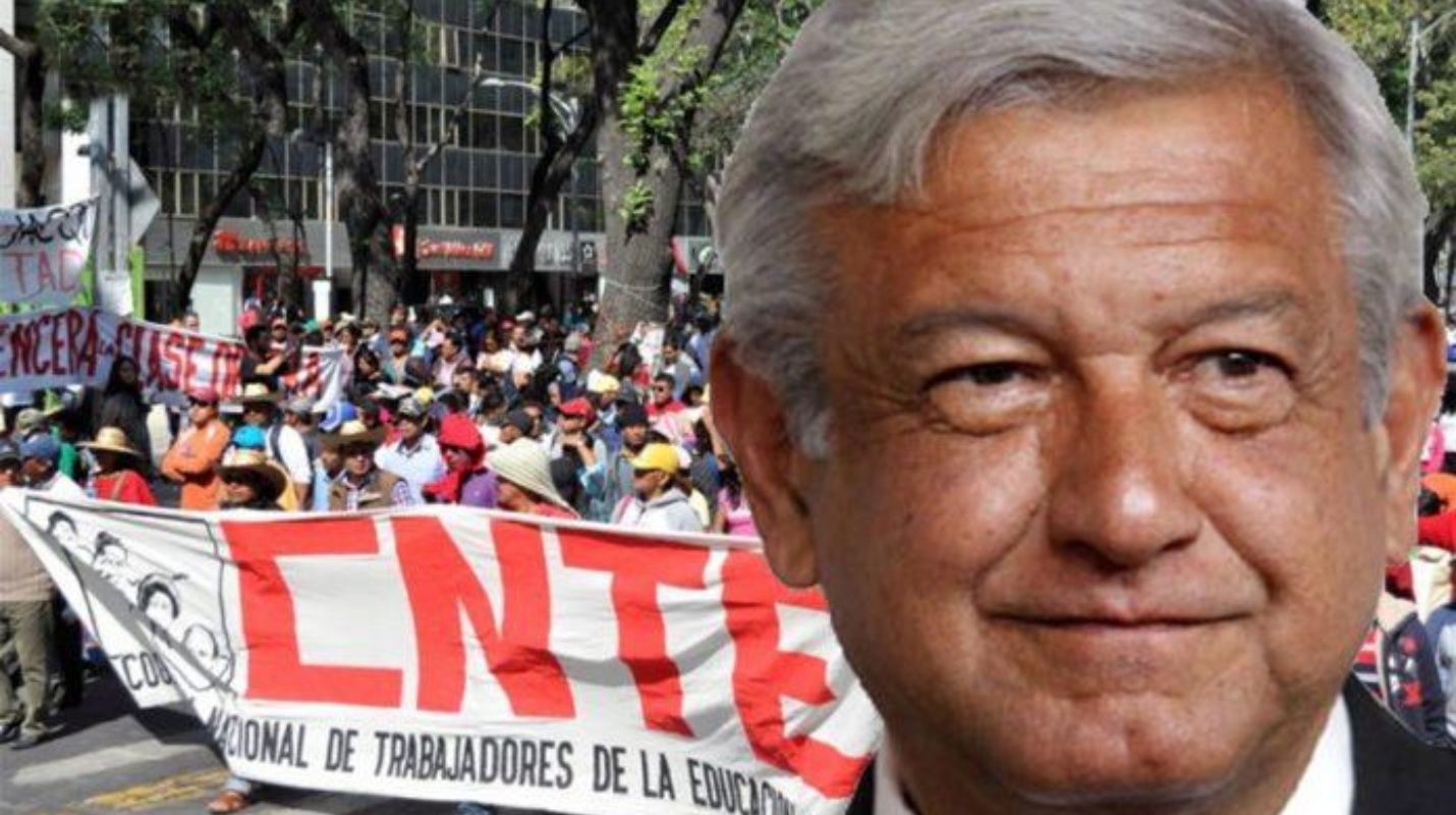 Critican México Evalúa y Tec de Monterrey que AMLO acuerde con la CNTE