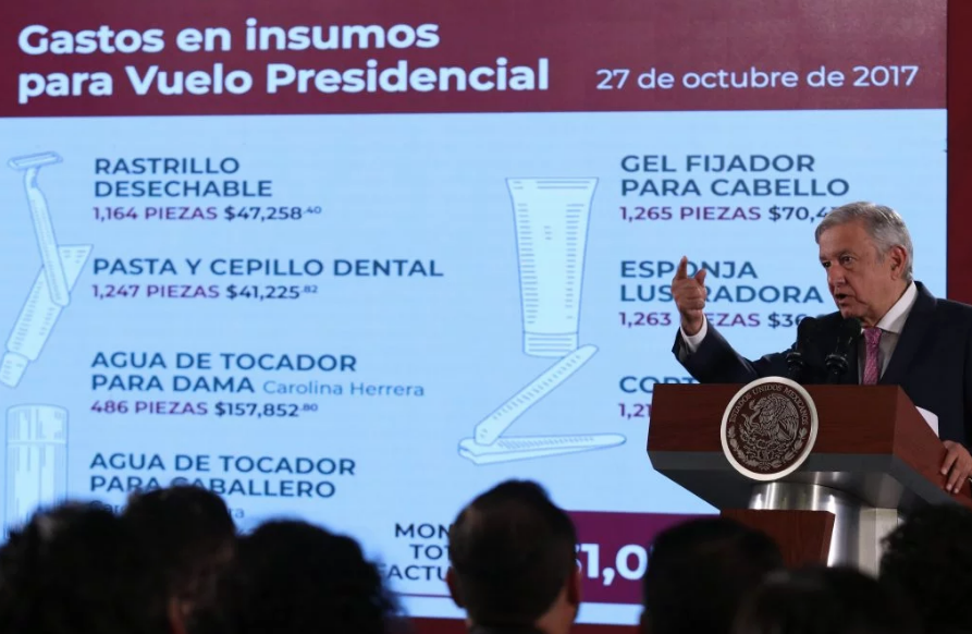 Estos son los excesivos gastos de Peña Nieto para un solo vuelo presidencial