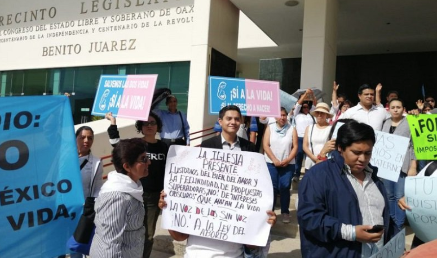 Despenalización del aborto en Oaxaca.