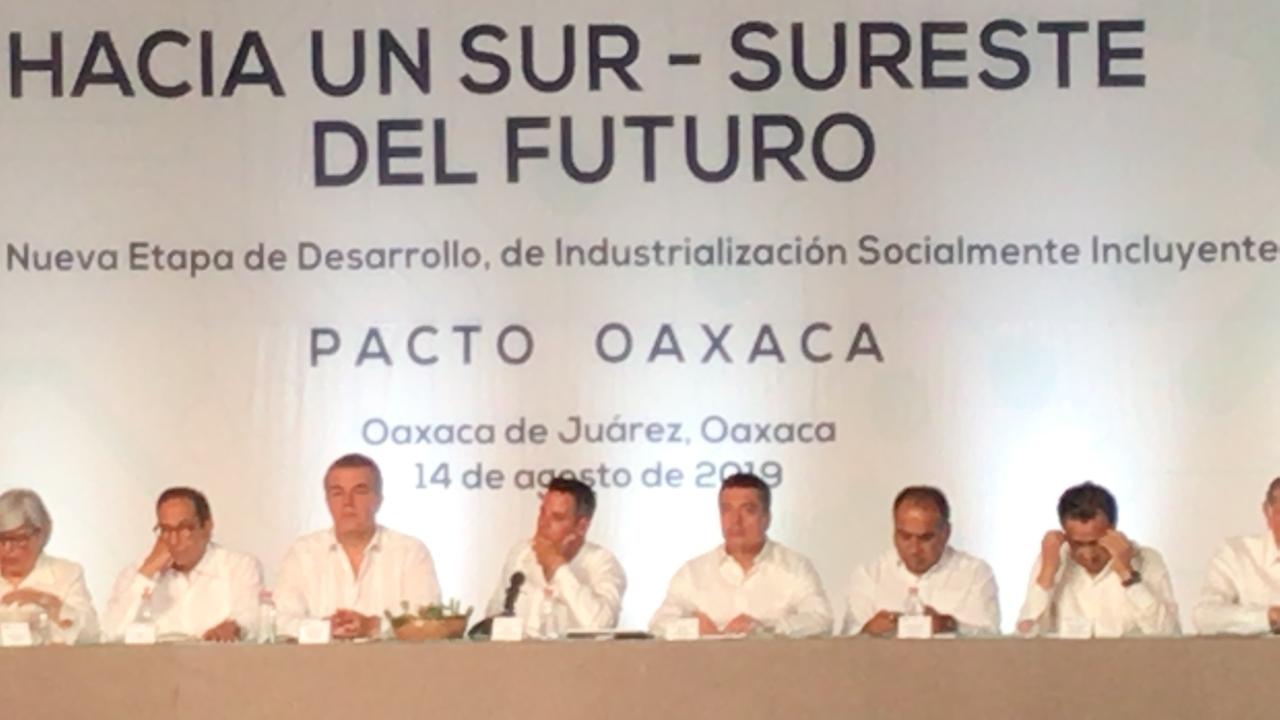 “Pacto Oaxaca” transformará el Sureste de México en una región más próspera