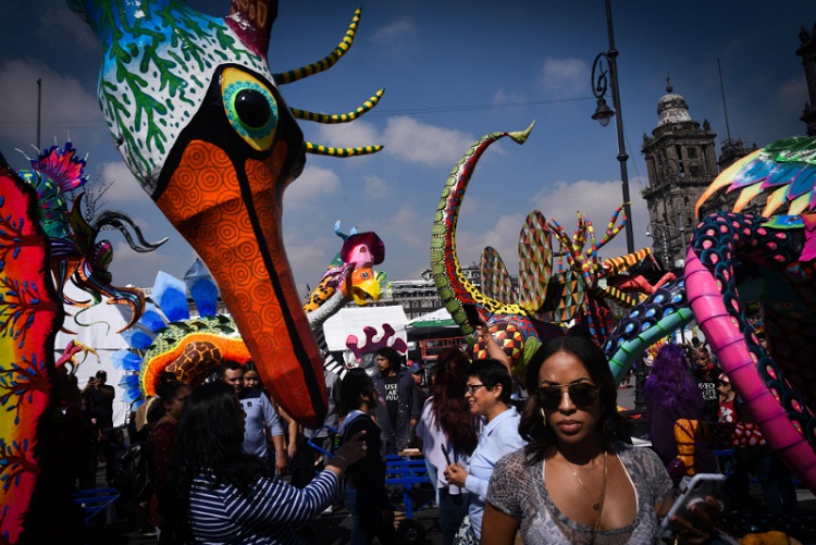 Líneas del Metrobús afectadas por desfile de alebrijes