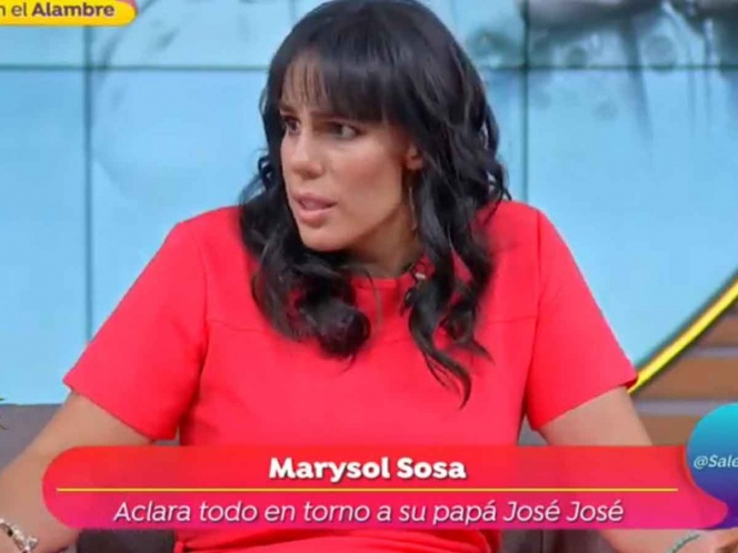Marysol Sosa advierte a Sarita que no descansará hasta conocer las condiciones en las que murió José José