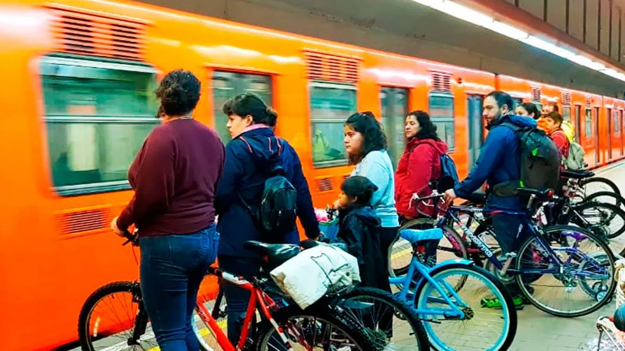 Desde este lunes podrás llevar tu ‘bici’ en el Metro todos los días
