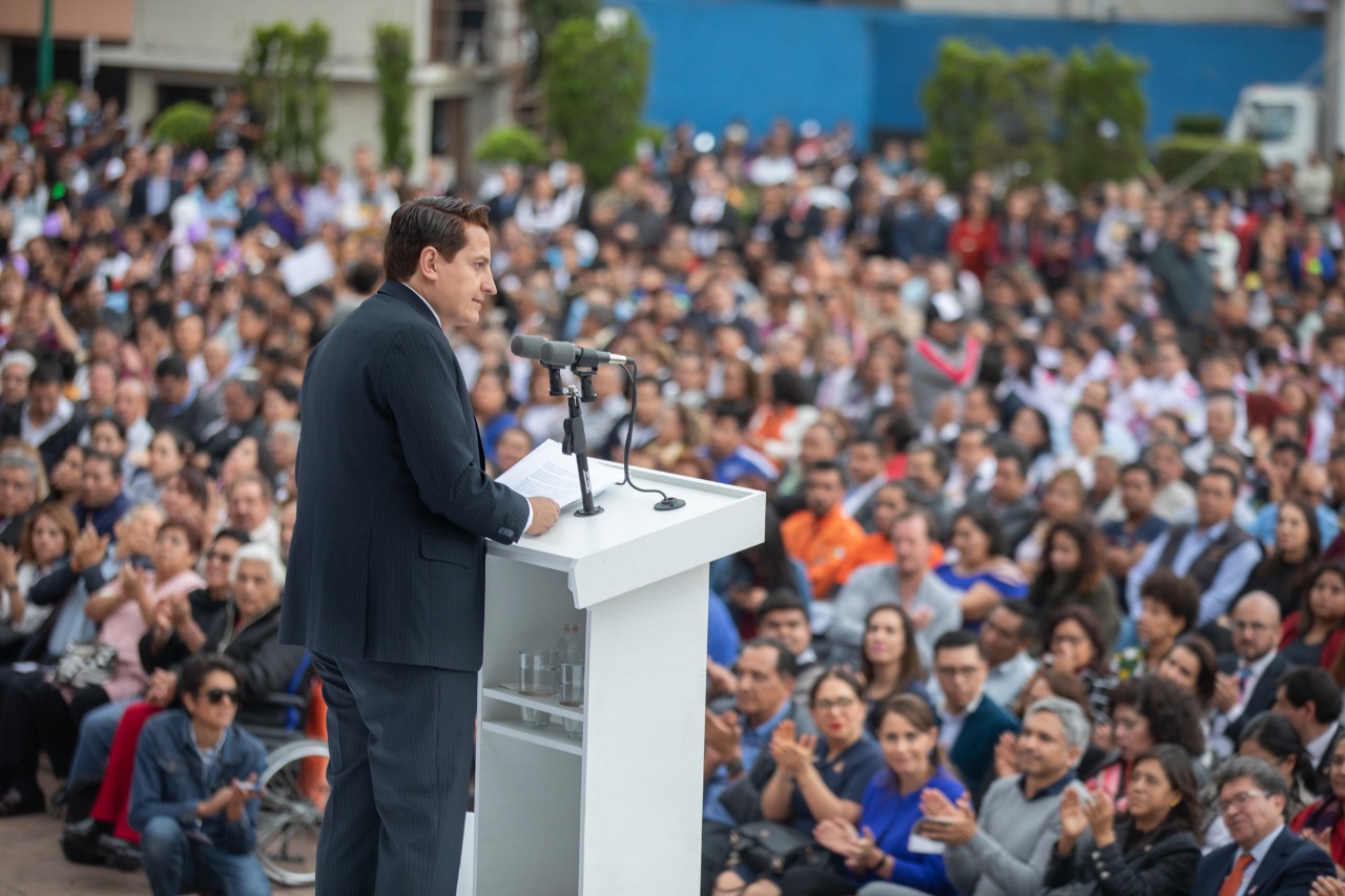 Presenta Néstor Núñez su Primer Informe de Gobierno al frente de la Alcaldía Cuauhtémoc