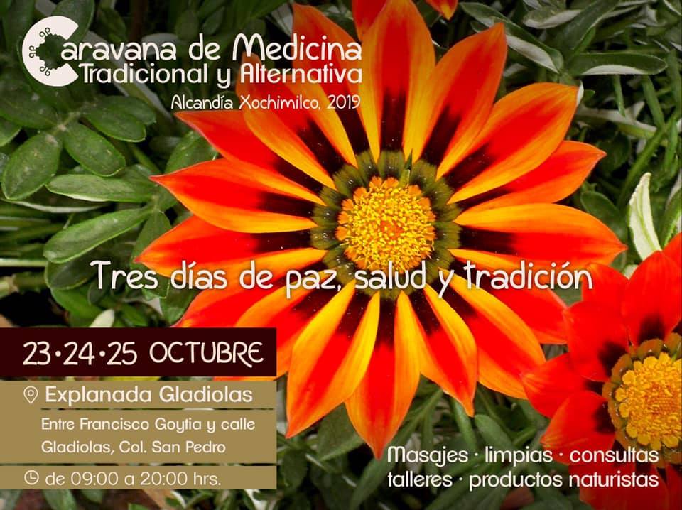 Llega la Caravana de Medicina Tradicional y Alternativa a Xochimilco