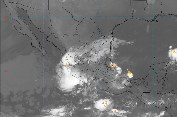 Tormenta tropical Priscilla se forma en el Pacífico; tocará Colima