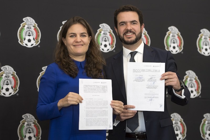 Femexfut y Conapred, unidos en contra de la discriminación en el futbol