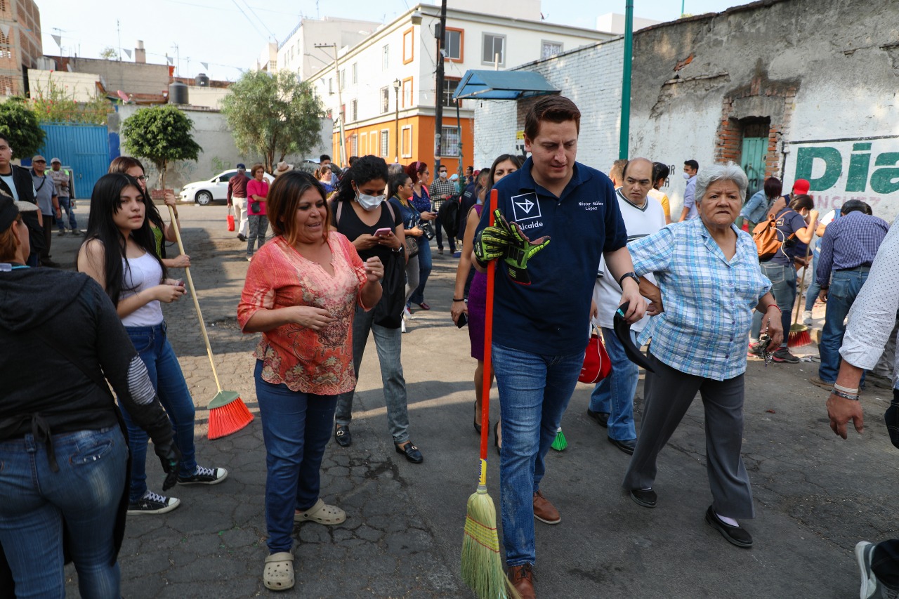 Beneficia política sustentable de Néstor Núñez a vecinos de Cuauhtémoc