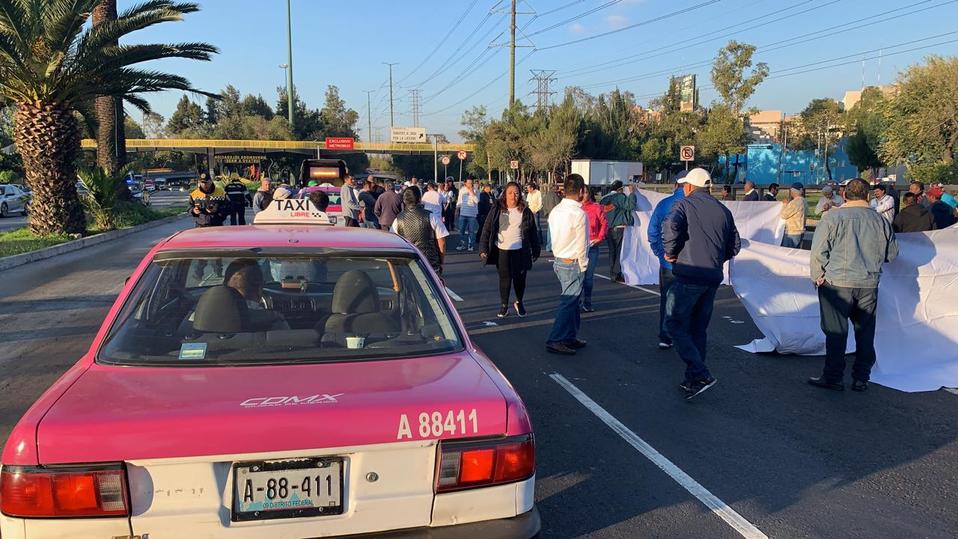 Gobierno de la CDMX exhorta a tomar precauciones por marchas de taxistas