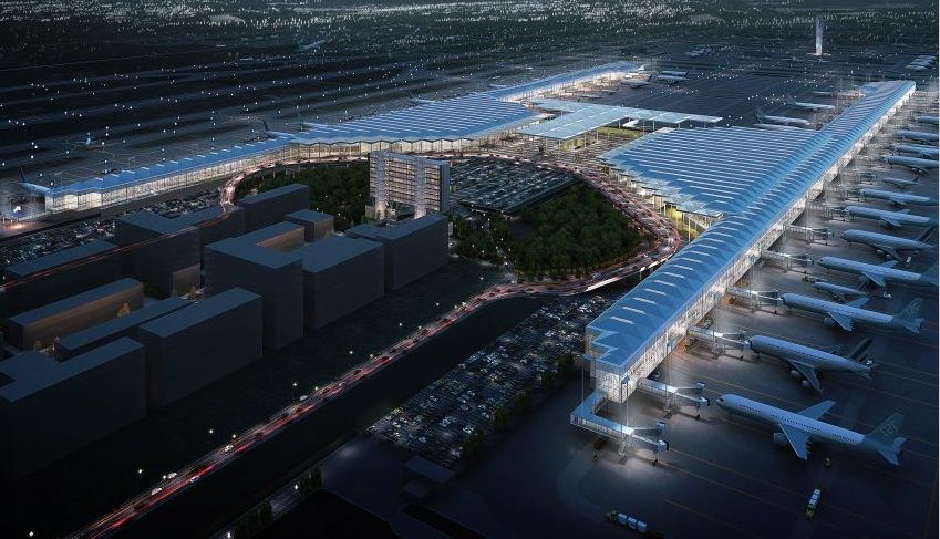 Muestran avances del nuevo Aeropuerto Internacional de Santa Lucía