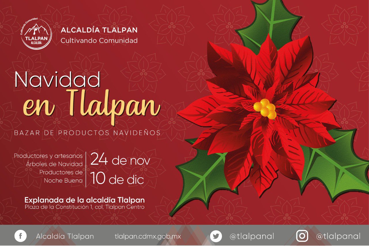 La Navidad llega a Tlalpan… con un gran bazar 🎄