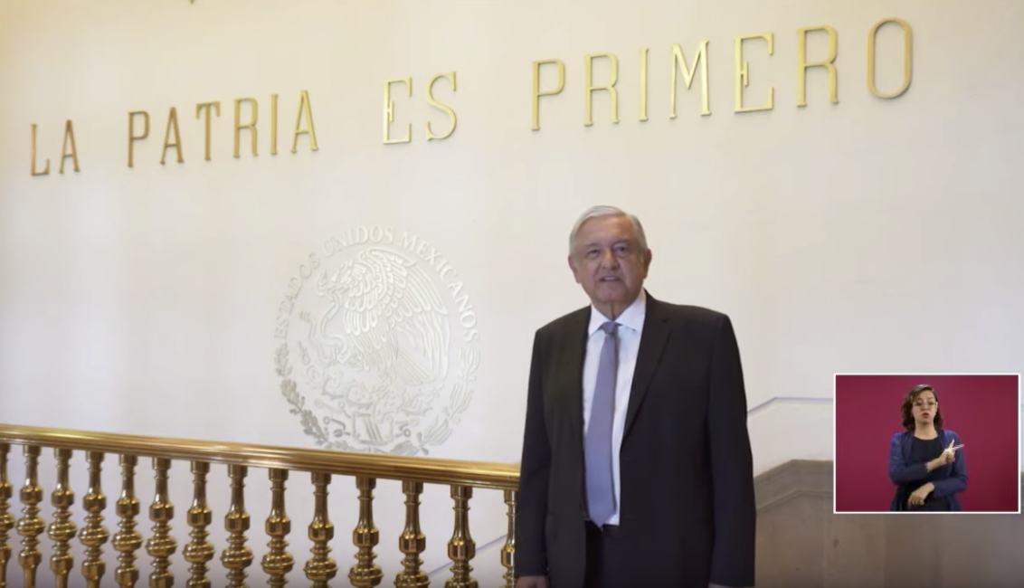 Lanza AMLO invitación hacia su 1er Año de Gobierno