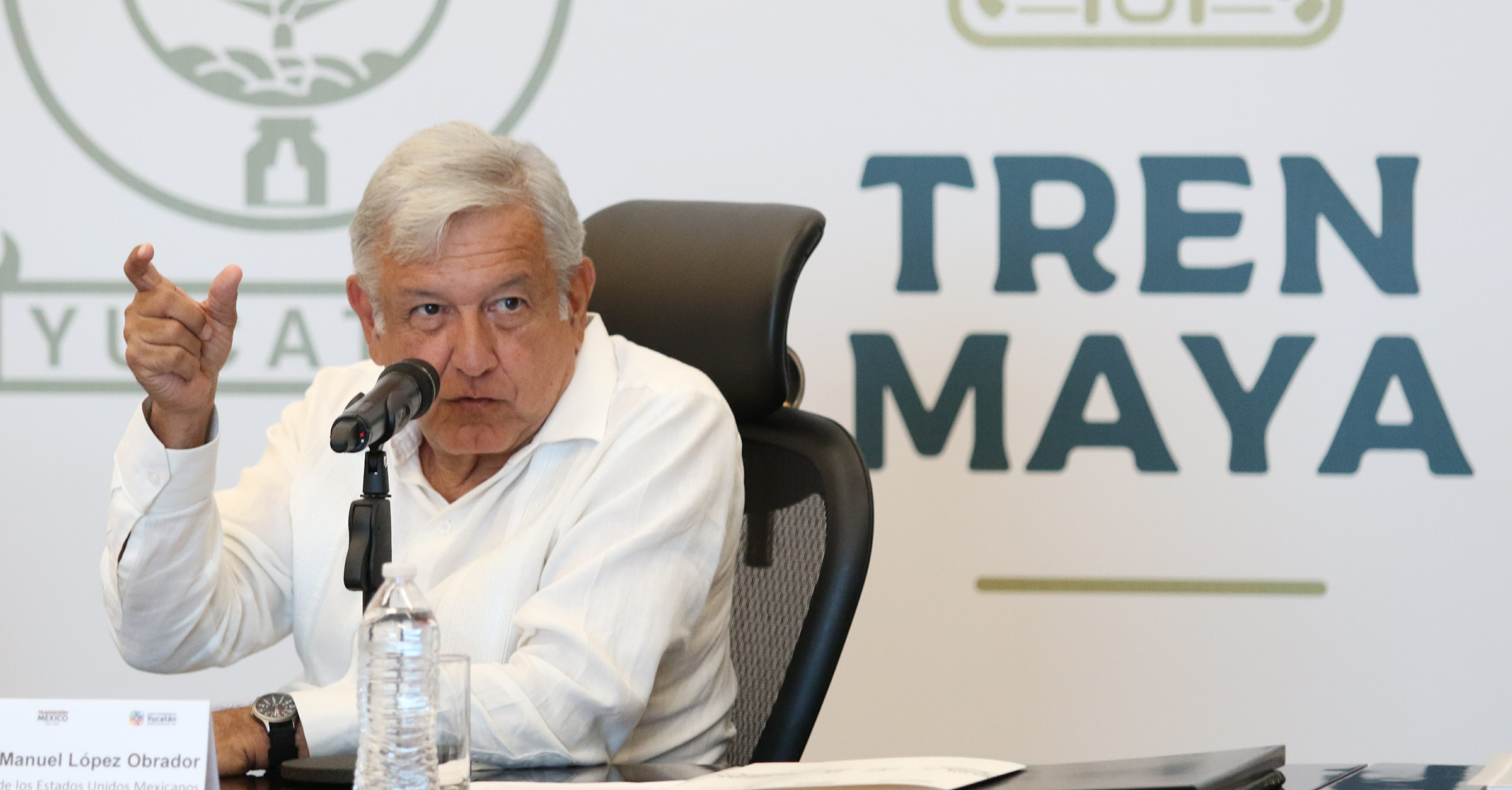 Andrés Manuel López Obrador. Tren Maya