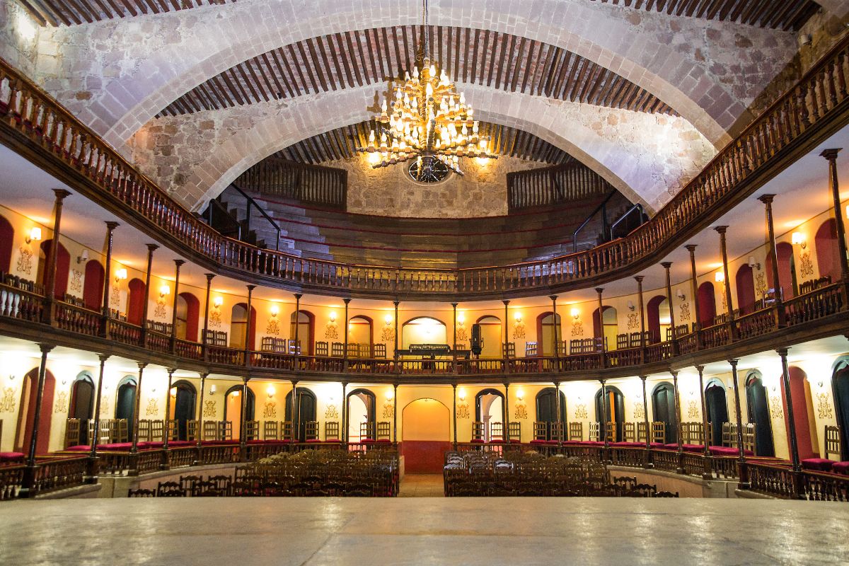 Teatro Hinojosa, Zacatecas. 