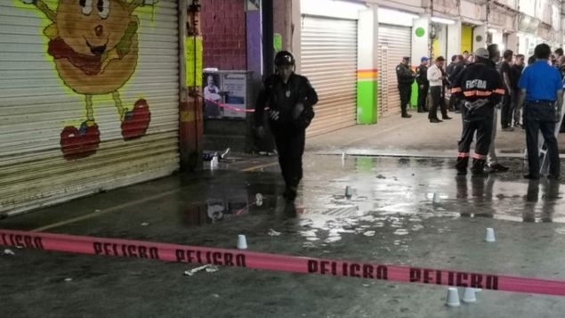 Un muerto y tres heridos deja balacera en la Central de Abasto de la CDMX