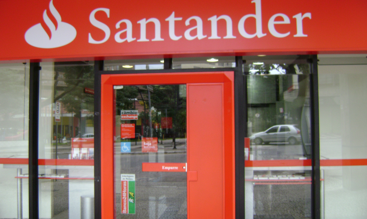 Santander registra fallas en su app