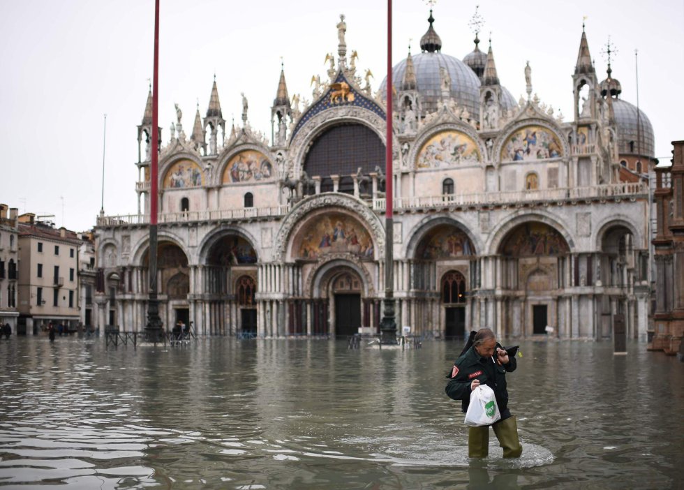 Venecia bajo el agua