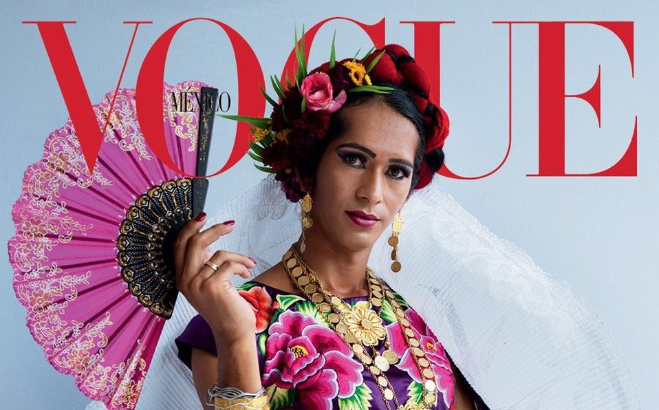 Mujer muxe protagoniza portada de Vogue México
