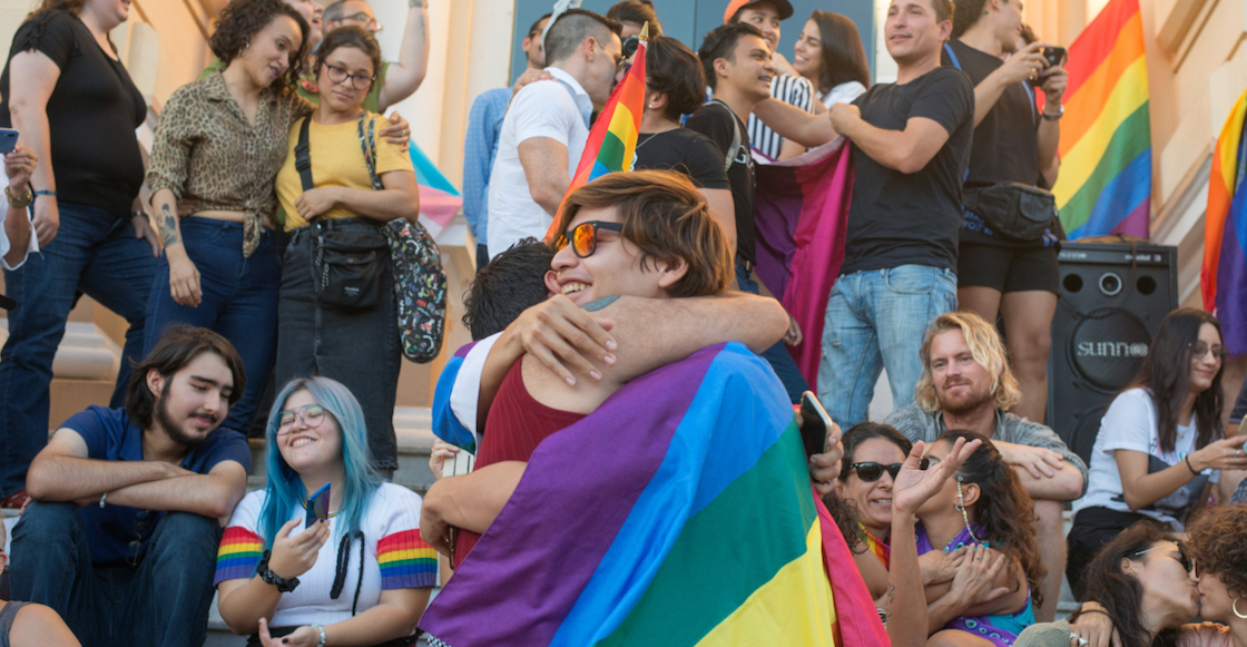 “Besatón”, la protesta contra la homofobia en Mérida