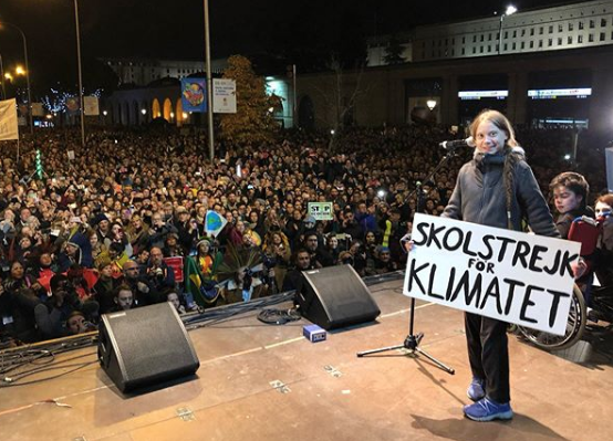 Greta Thunberg, Marcha del clima, Madrid