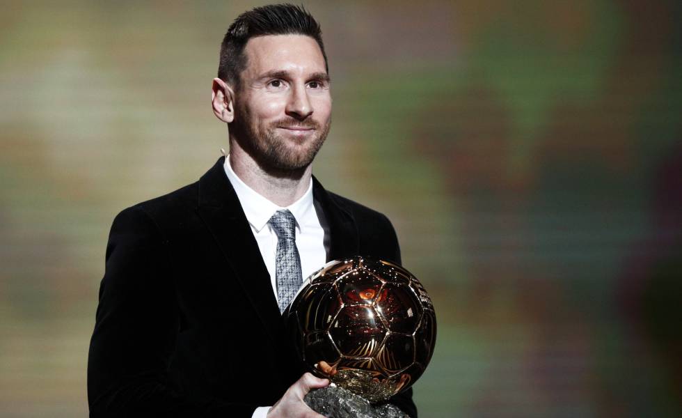 Messi gana su sexto Balón de Oro