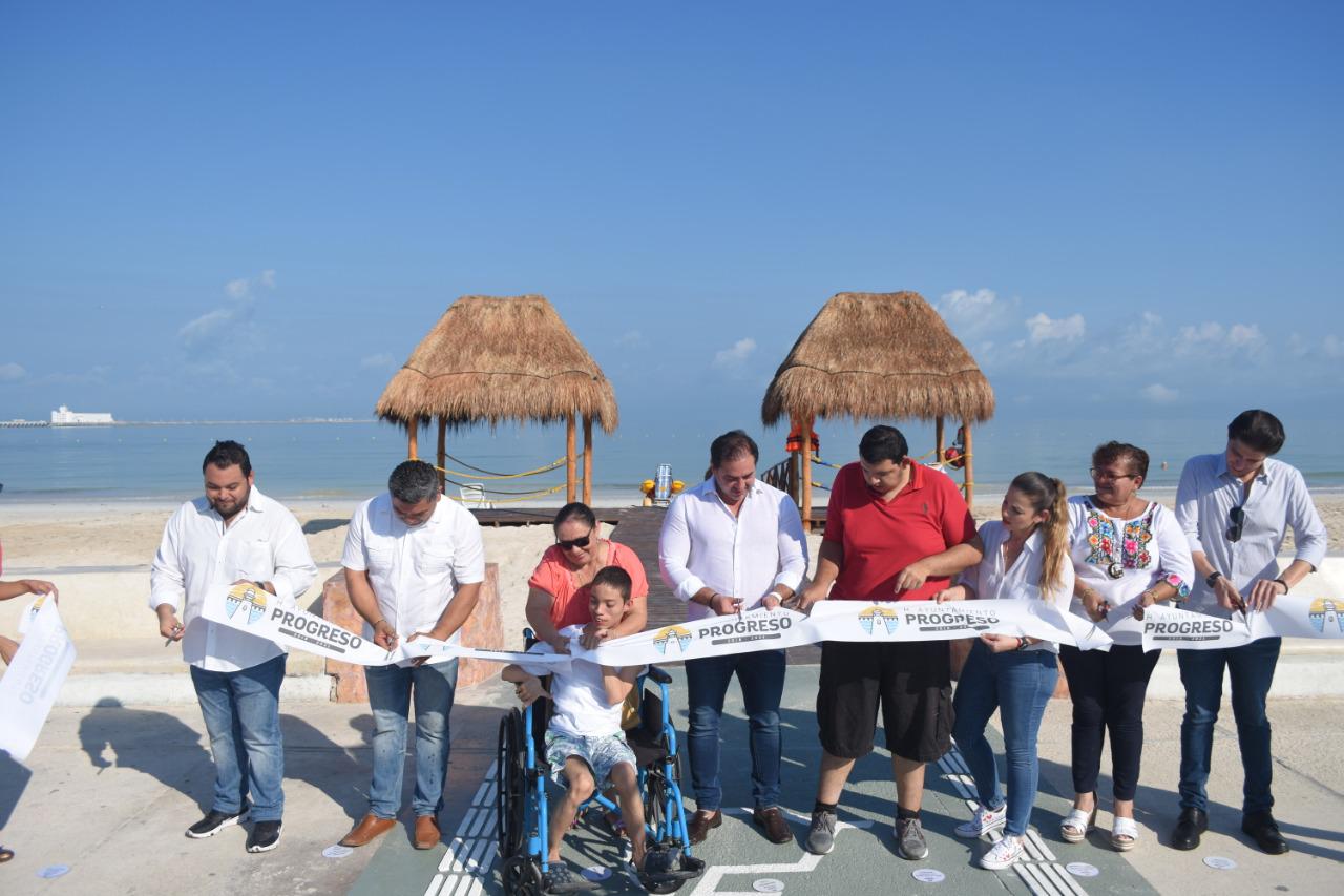 Yucatán inaugura su primera playa incluyente