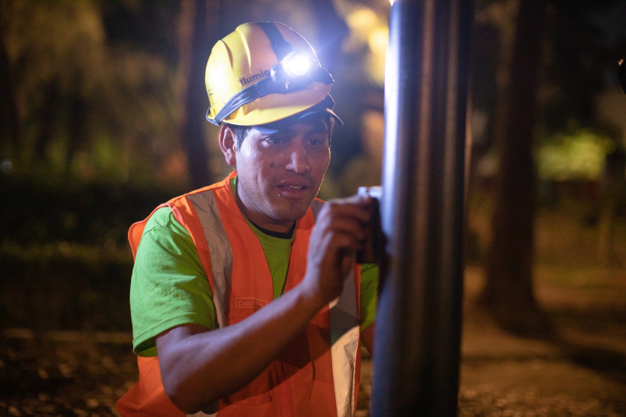 Cuauhtémoc reforzará luminaria pública en 10 colonias para mayor seguridad