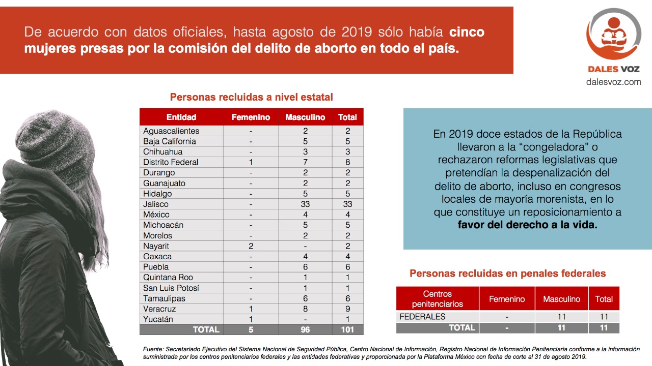 2019 fue un buen año para la defensa del derecho a la vida: Dales Voz