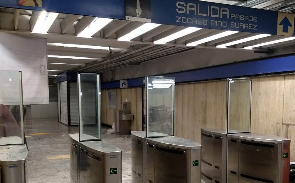 Metro Zócalo se renueva