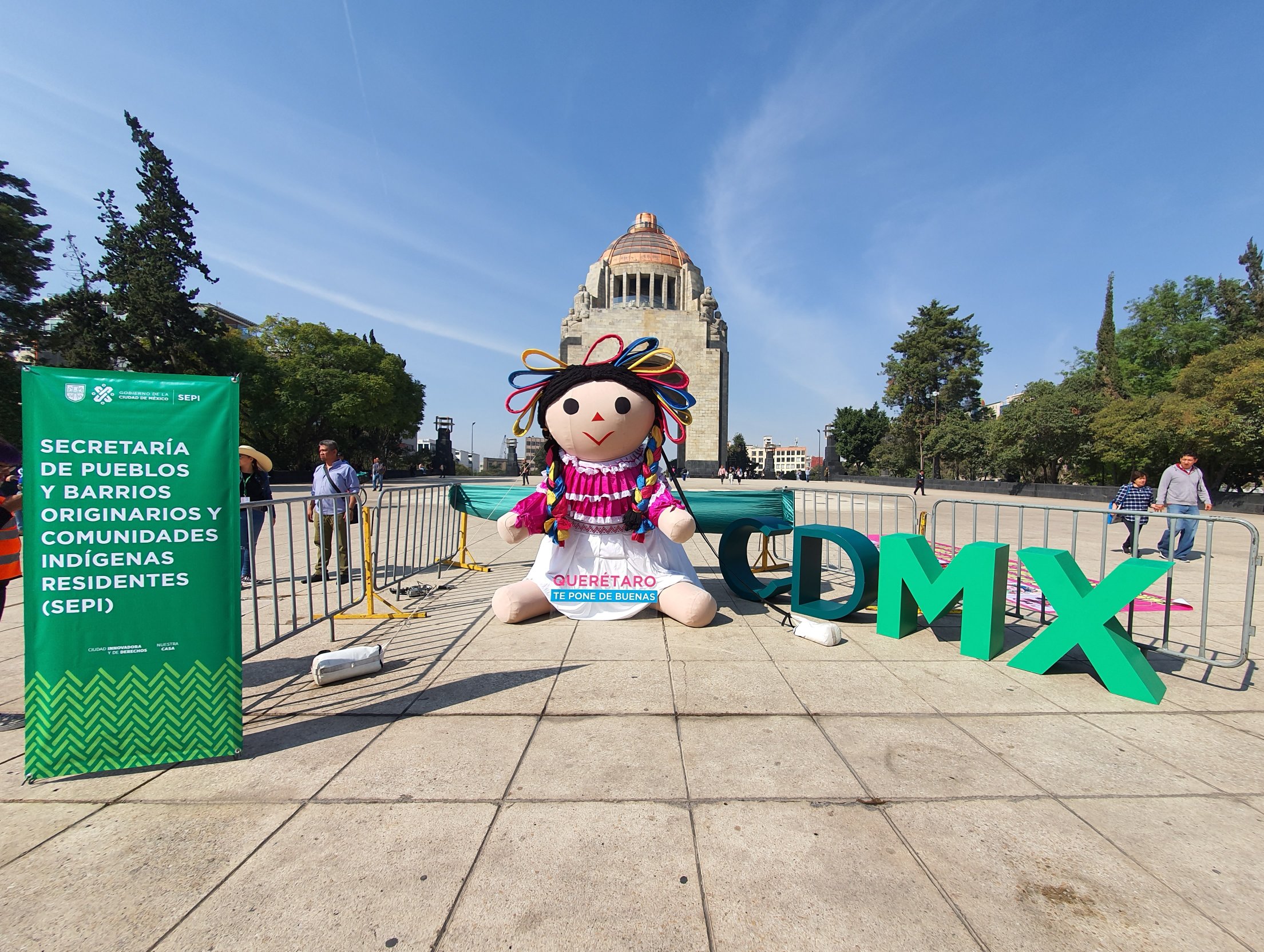 ¡Ya arrancó la primera Feria de la Muñeca Otomí en la CDMX!