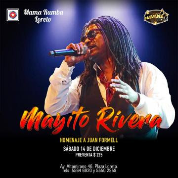 La música cubana nunca morirá: Mayito Rivera