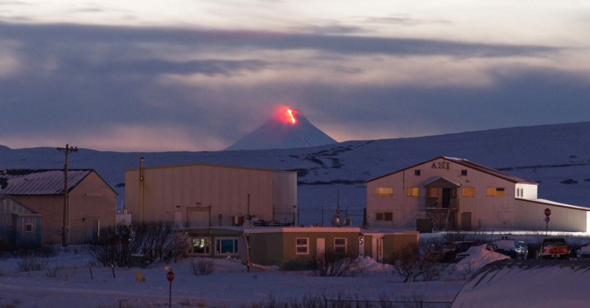 Alerta roja volcán Alaska