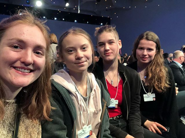 Greta Thunberg, Davos