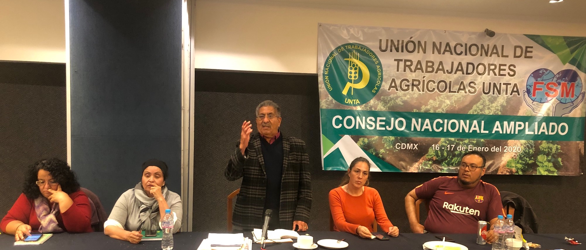 UNTA inicia movilizaciones en tres dependencias del Gobierno de la CDMX