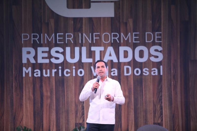 Con un llamado a la unidad, Mauricio Vila presenta su Primer Informe de Resultados