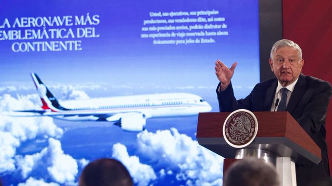 AMLO tiene propuesta para el avión presidencial: cambiarlo por helicópteros