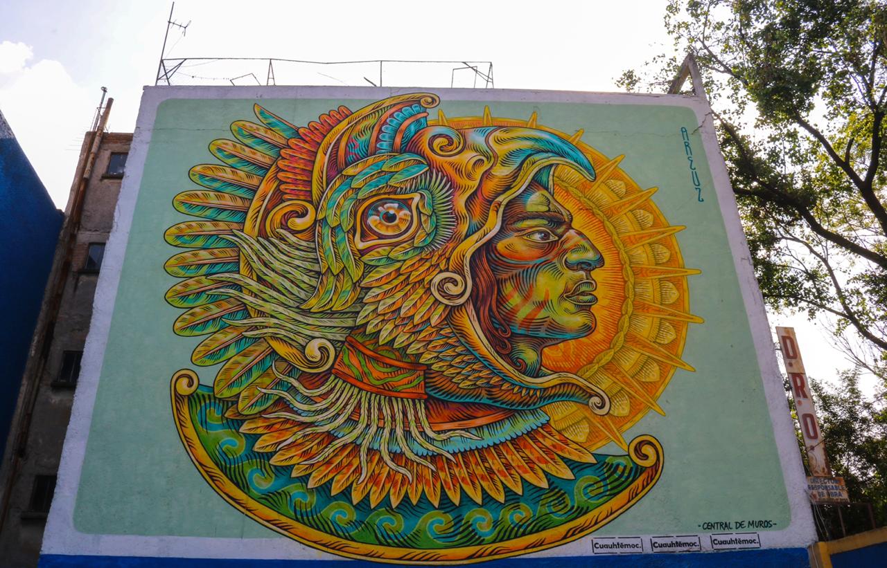 Con arte, alcaldía Cuauhtémoc fomenta una cultura de prevención del delito
