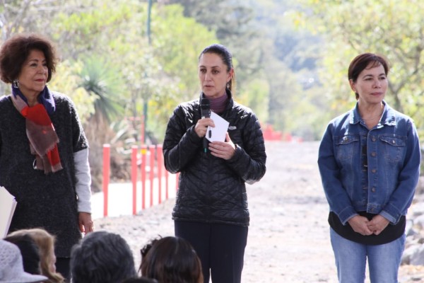 Claudia Sheinbaum reinaugura Parque Ecológico de la CDMX