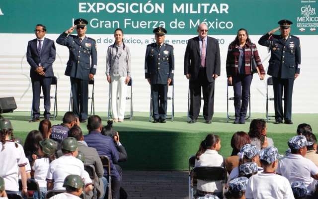 Sheinbaum inaugura exposición “La Gran Fuerza de México”