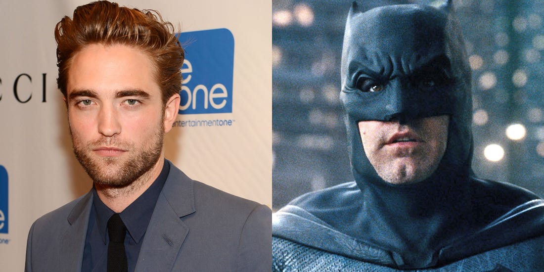 Ben Affleck Robert Pattinson Batman