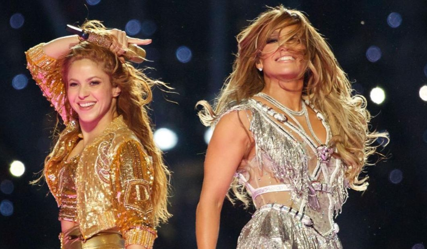 JLo y Shakira con todo el power latino en el Super Bowl LIV