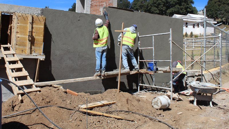 Registra 85 por ciento de avance construcción del pozo profundo de agua potable “La Venta” en Jocotitlán