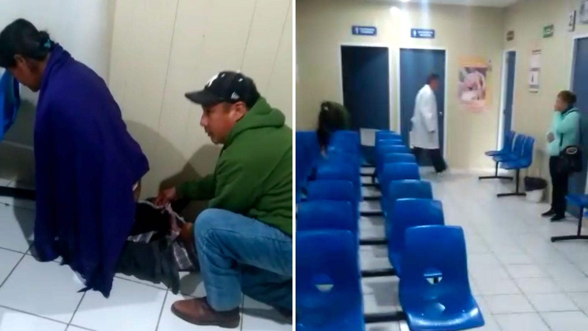 VÍDEO: Mujer indígena da a luz en la sala de espera de un hospital en Michoacán