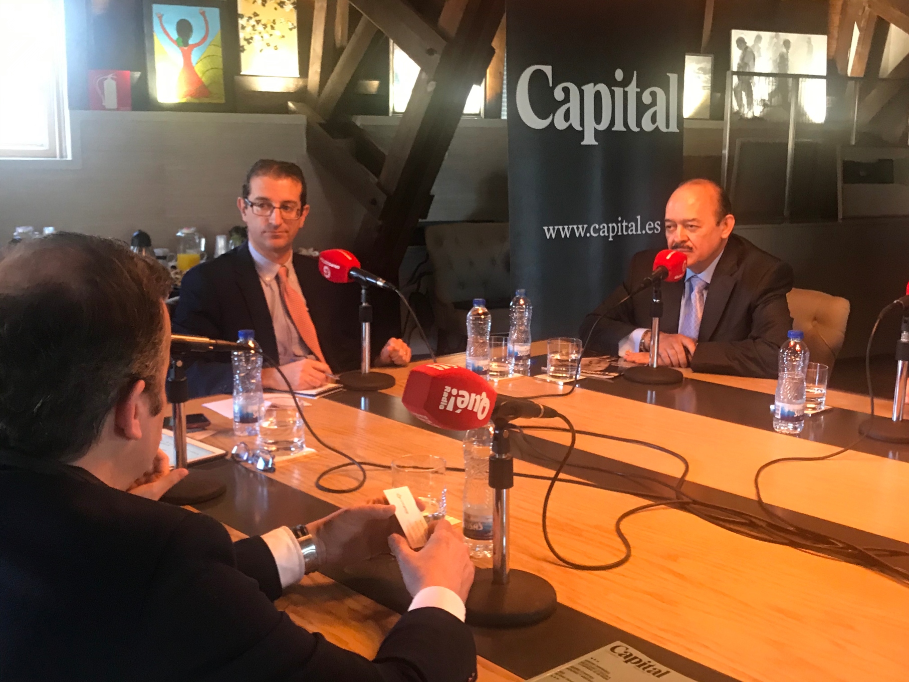 Dr. Raúl Beyruti Sánchez, presente en reunión con Capital, la revista líder en España