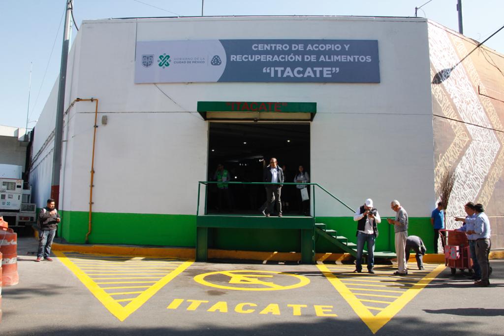 “ITACATE”, el nuevo centro recolector de alimentos en la CDMX