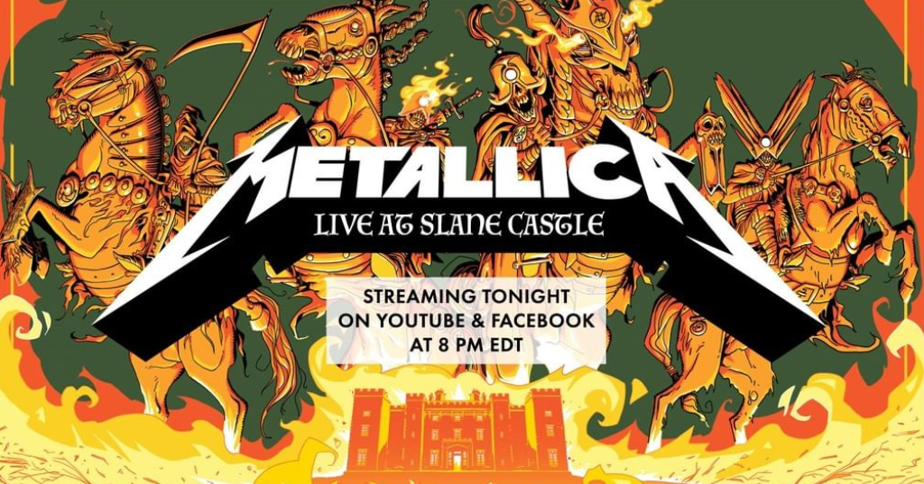 #MetallicaMondays conciertos digitales cuarentena