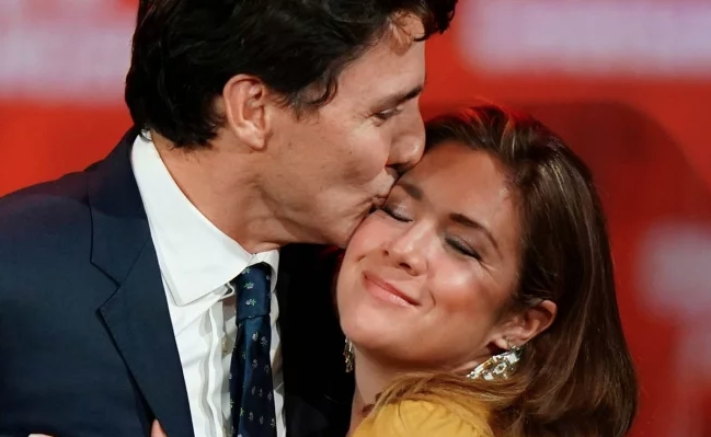 Justin Trudeau y esposa coronavirus