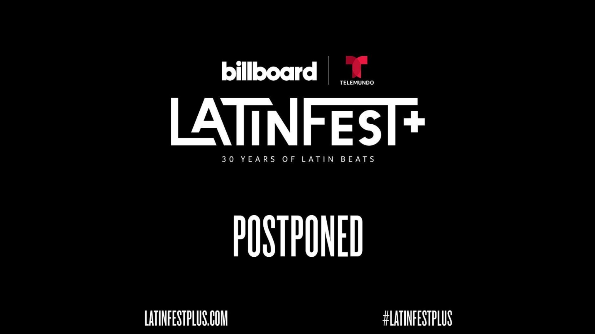Posponen Billboard Latin Music